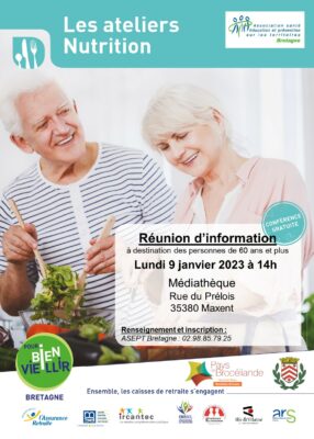Atelier Nutrition - Maxent (35) @ Médiathèque | Maxent | Bretagne | France