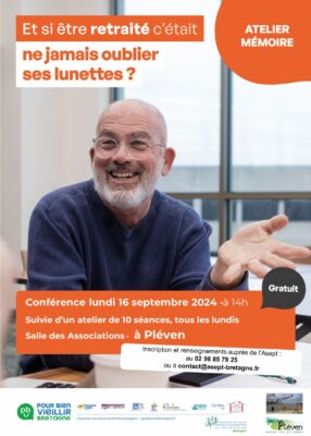 Atelier Mémoire - Pléven (22) @ Salle des Associations | Pléven | Bretagne | France