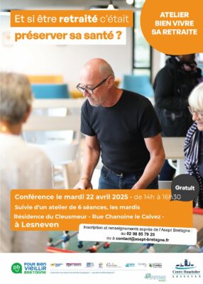 Atelier Bien vivre sa retraite - Lesneven @ Résidence du Cleusmeur | Lesneven | Bretagne | France